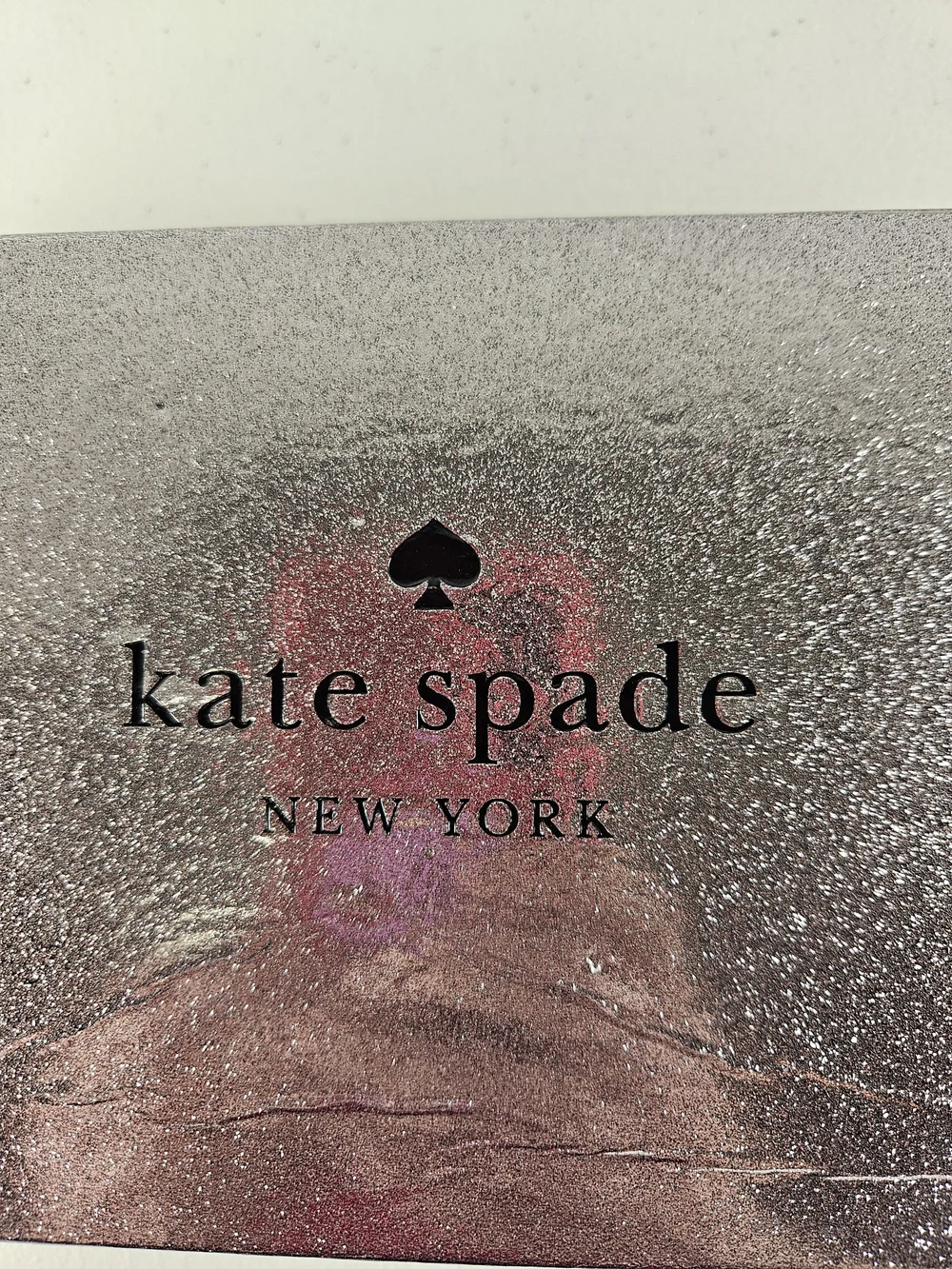 NWT Kate Spade Kenzie Glitter Seawater (300) Wallet & Card Holder